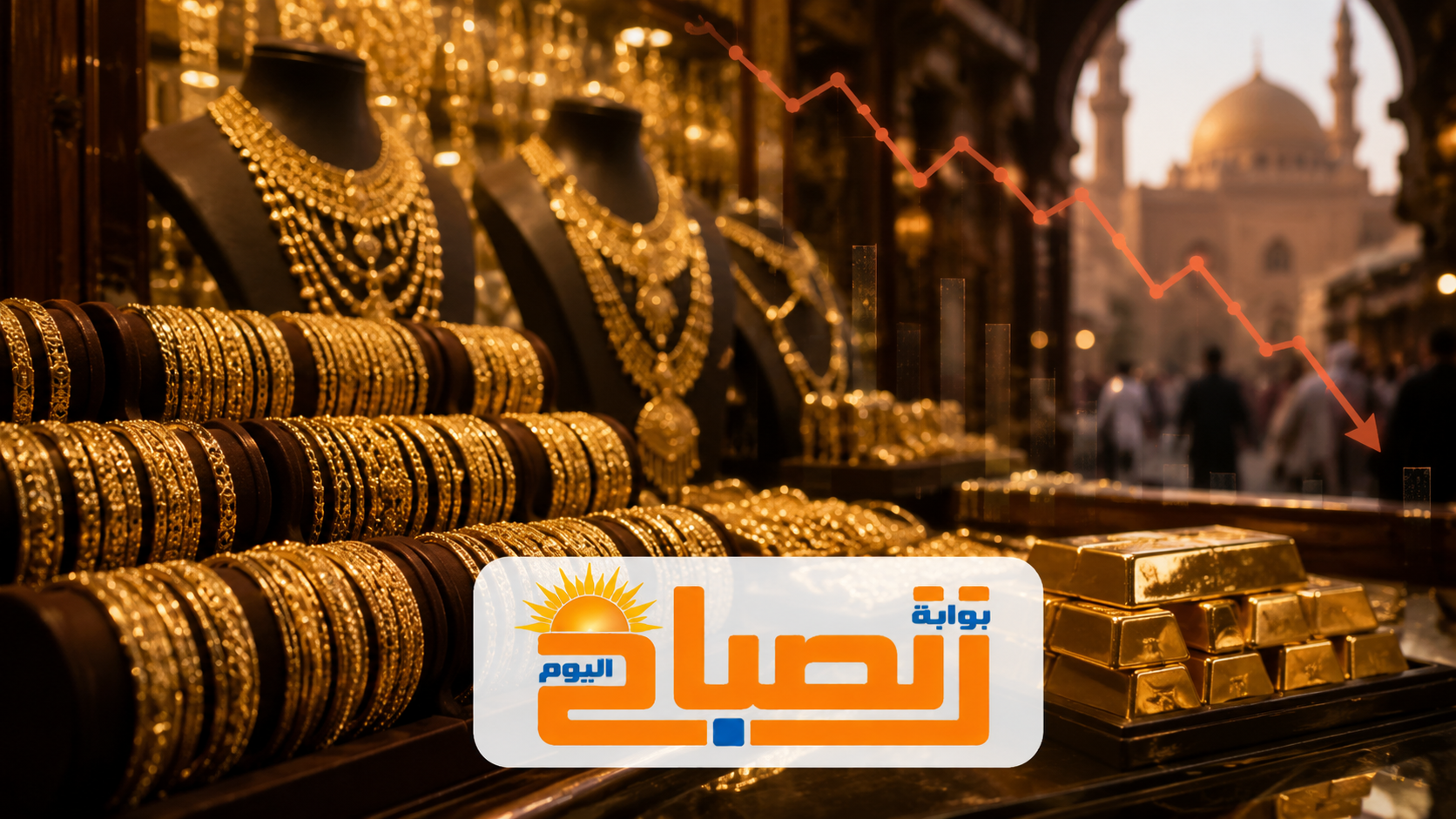 آخر تحديث لأسعار الذهب قبل نهاية تعاملات الأحد 28 يونيو 2026.. عيار 21 يسجل 5770 جنيهًا